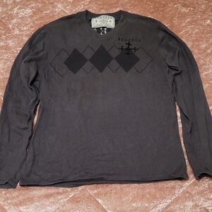 Men's Remetee Large V-Neck Sweater